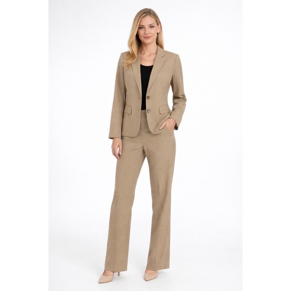 The Limited Collection Drew Fit Women's Tan Dress Pants 12 Long Career 99-14 - Picture 5 of 14